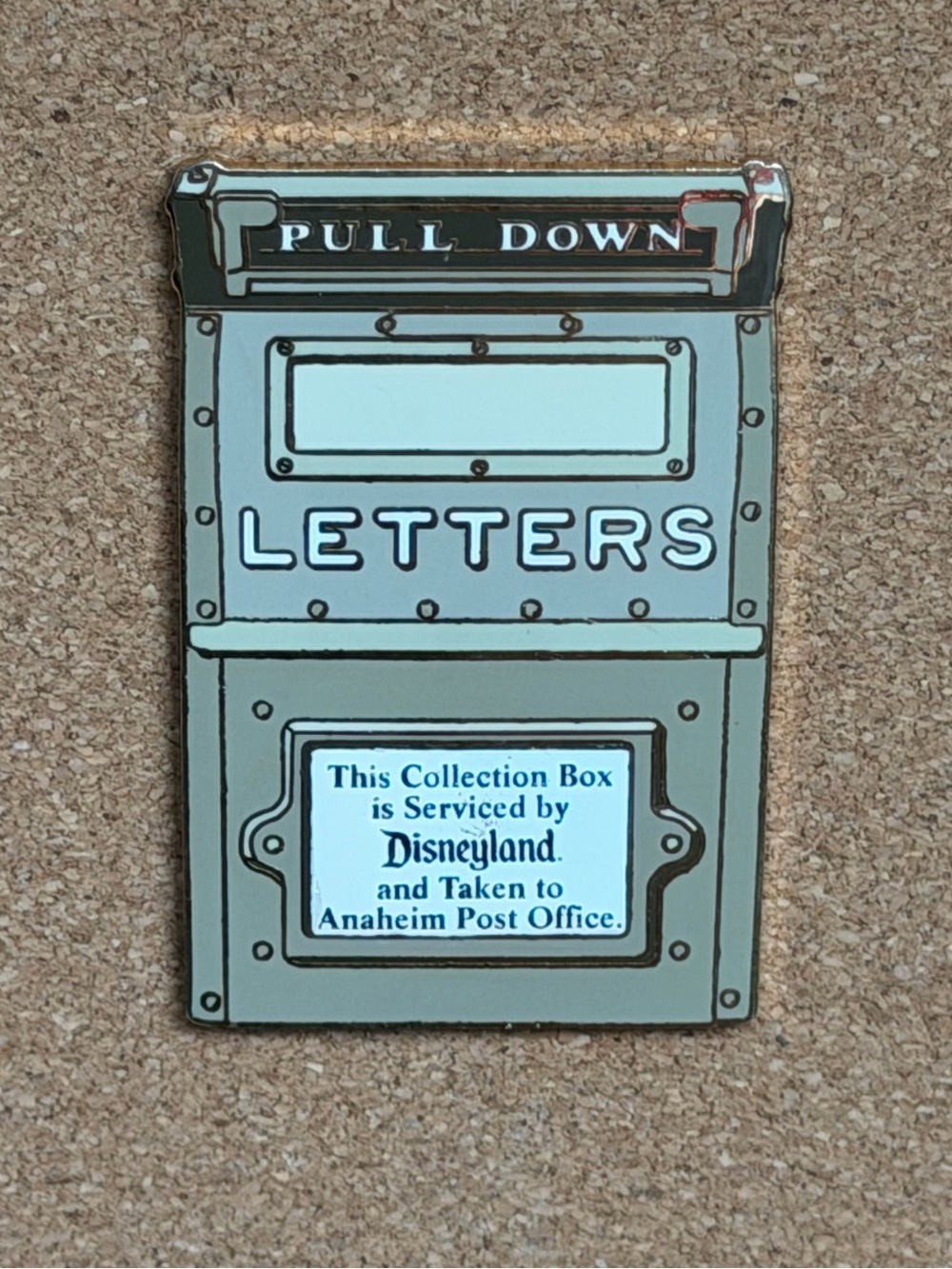 Vintage Disneyland AP Exclusive Main Street Letters Mailbox Pin LE 5000